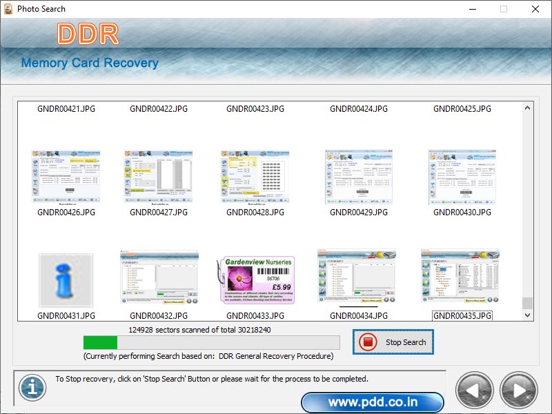 Compact Flash File Recovery screenshot