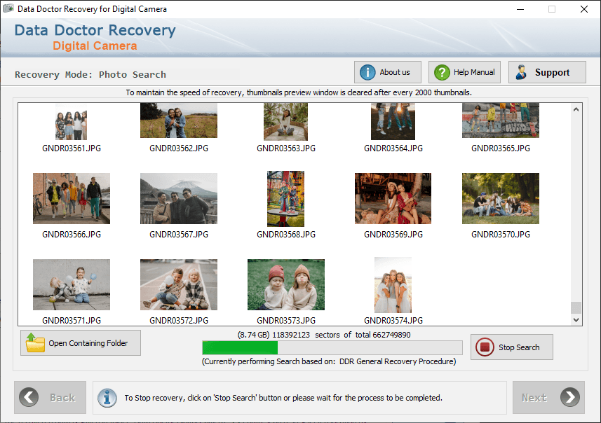 Digital Camera Data Recovery Software